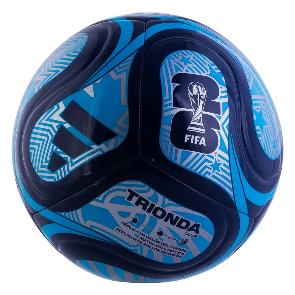 adidas 2026 FIFA WORLD CUP TRIONDA CLUB SOCCER BALL - Night Indigo product image 2, provided for visual reference and