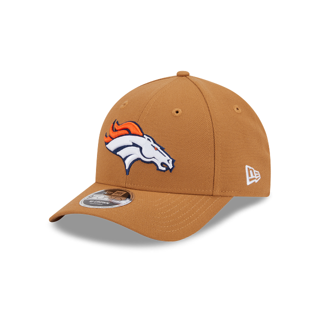 New Era Denver Broncos 9FORTY M-Crown Adjustable Hat-Brown product image 2, provided for visual reference and product detail
