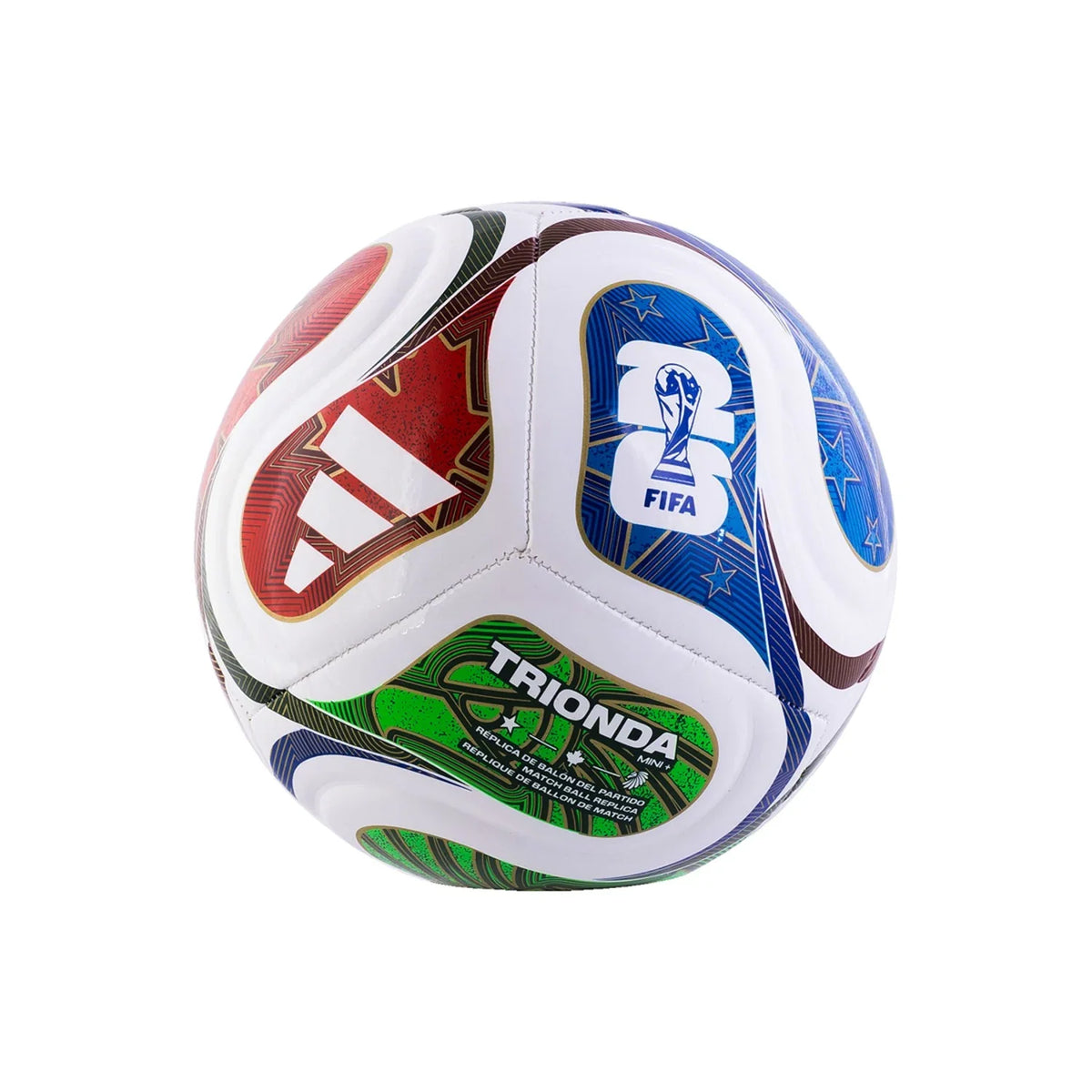 adidas FIFA WORLD CUP 2026™ TRIONDA MINI+ SOCCER BALL product image 2, provided for visual reference and product detail