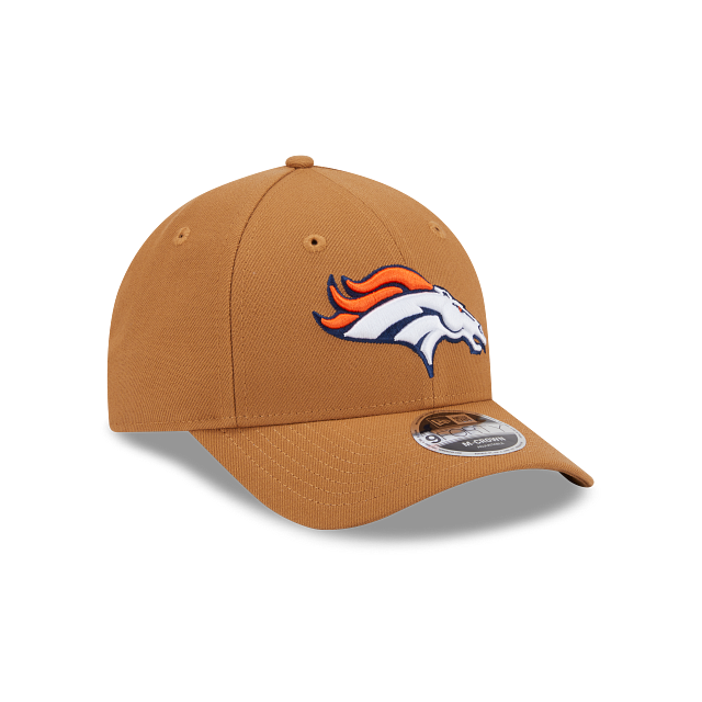New Era Denver Broncos 9FORTY M-Crown Adjustable Hat-Brown product image 1, provided for visual reference and product detail