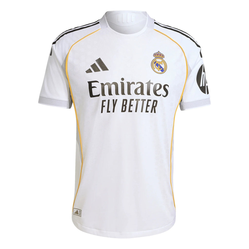 25/26 Real Madrid Authentic Home Jersey product image 1, provided for visual reference and product detail review
