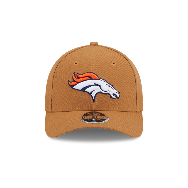New Era Denver Broncos 9FORTY M-Crown Adjustable Hat-Brown product image 3, provided for visual reference and product detail