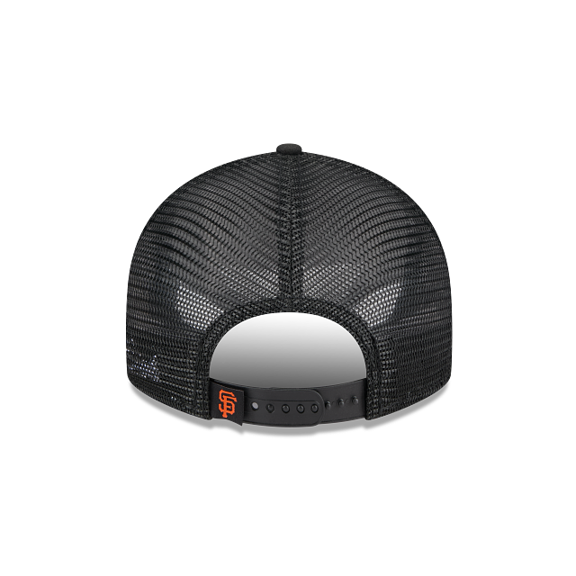 New Era San Francisco Giants Low Profile 9FIFTY Trucker Snapback Hat product image 4, provided for visual reference and