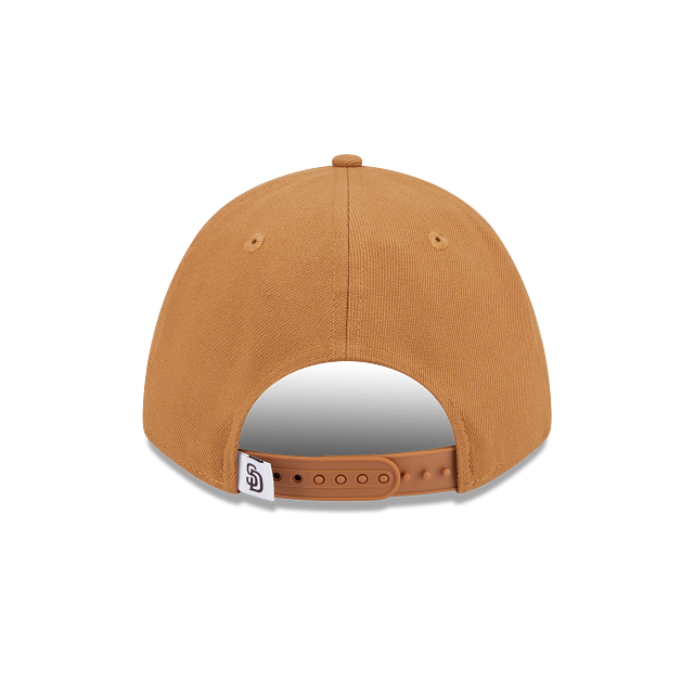 New Era San Diego Padres 9FORTY M-CROWN Adjustable Hat-Brown product image 4, provided for visual reference and product