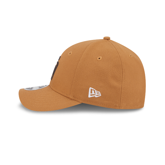 New Era San Diego Padres 9FORTY M-CROWN Adjustable Hat-Brown product image 5, provided for visual reference and product