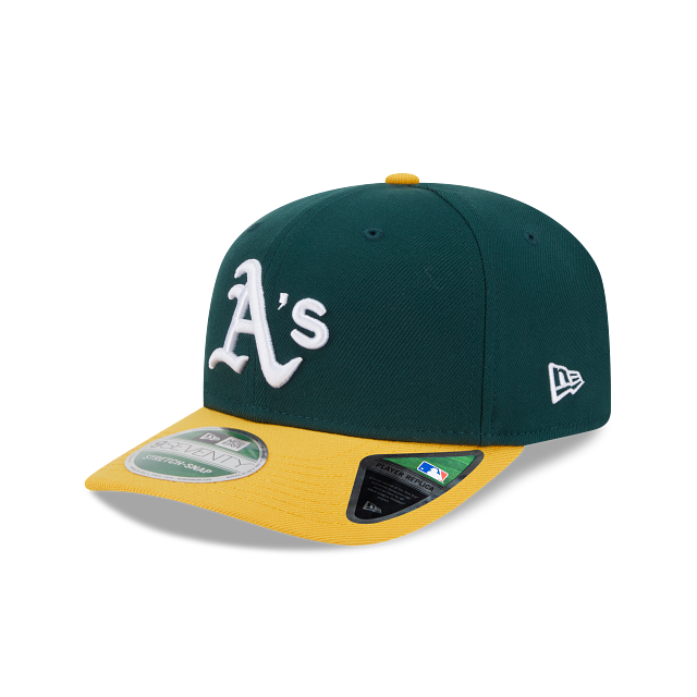 New Era Oakland Athletics 9SEVENTY Player Replica Stretch-Snap Adjustable Hat product image 2, provided for visual reference