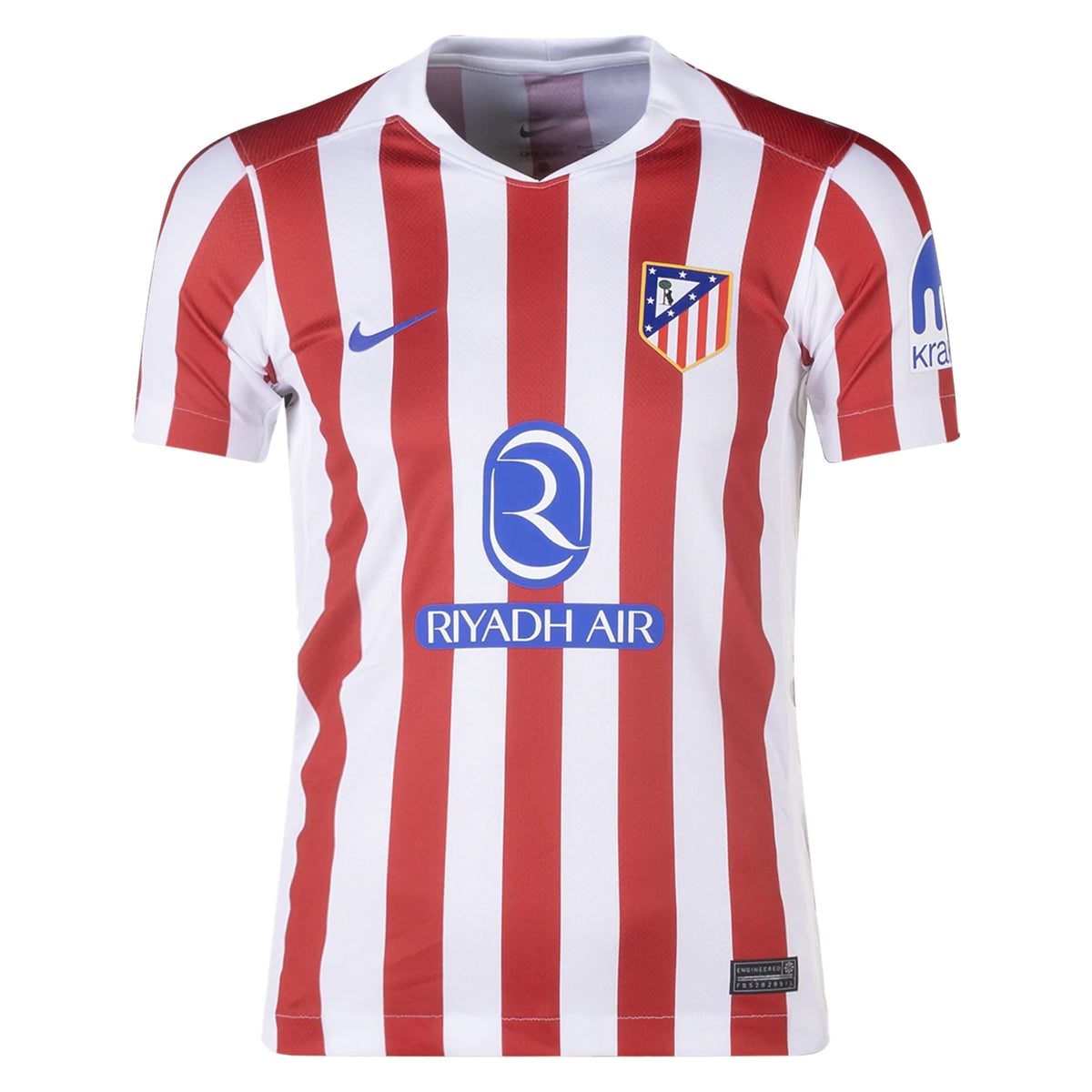 25/26 Atletico Madrid Youth Home Jersey product image 1, provided for visual reference and product detail review