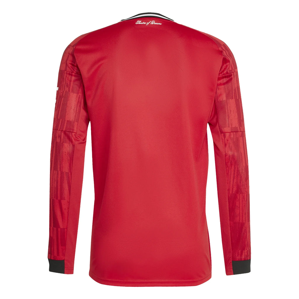 25/26 Manchester United Long Sleeve Home Jersey product image 3, provided for visual reference and product detail review