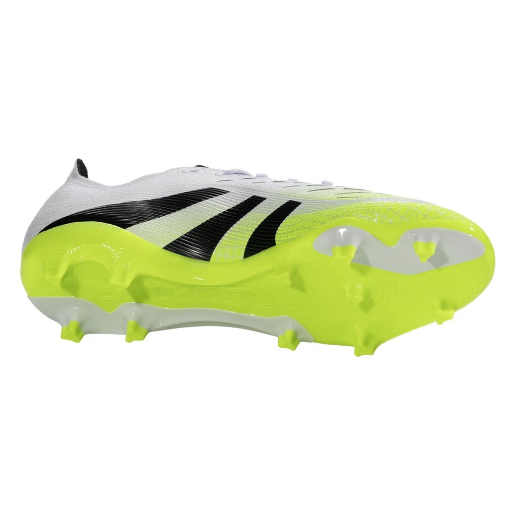 adidas PREDATOR LEAGUE FG/MG - Cloud White/Lucid Lemon product image 3, provided for visual reference and product detail