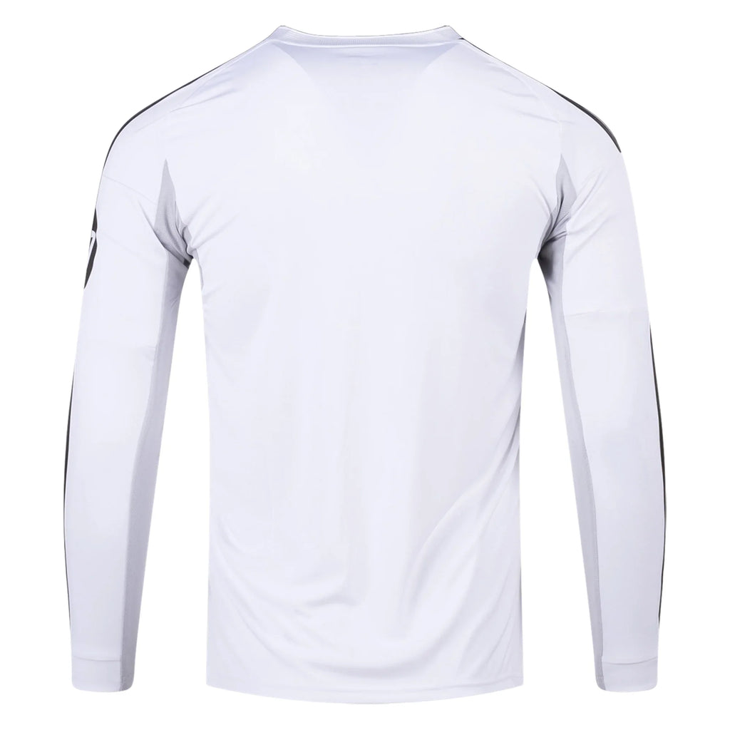 25/26 Real Madrid Long Sleeve Home Jersey product image 3, provided for visual reference and product detail review