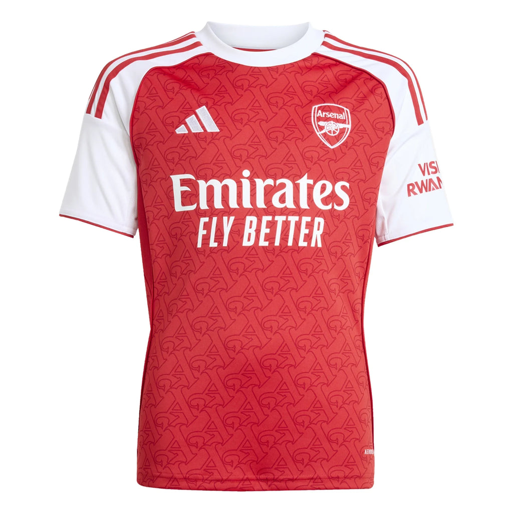 25/26 Arsenal Youth Home Jersey product image 2, provided for visual reference and product detail review