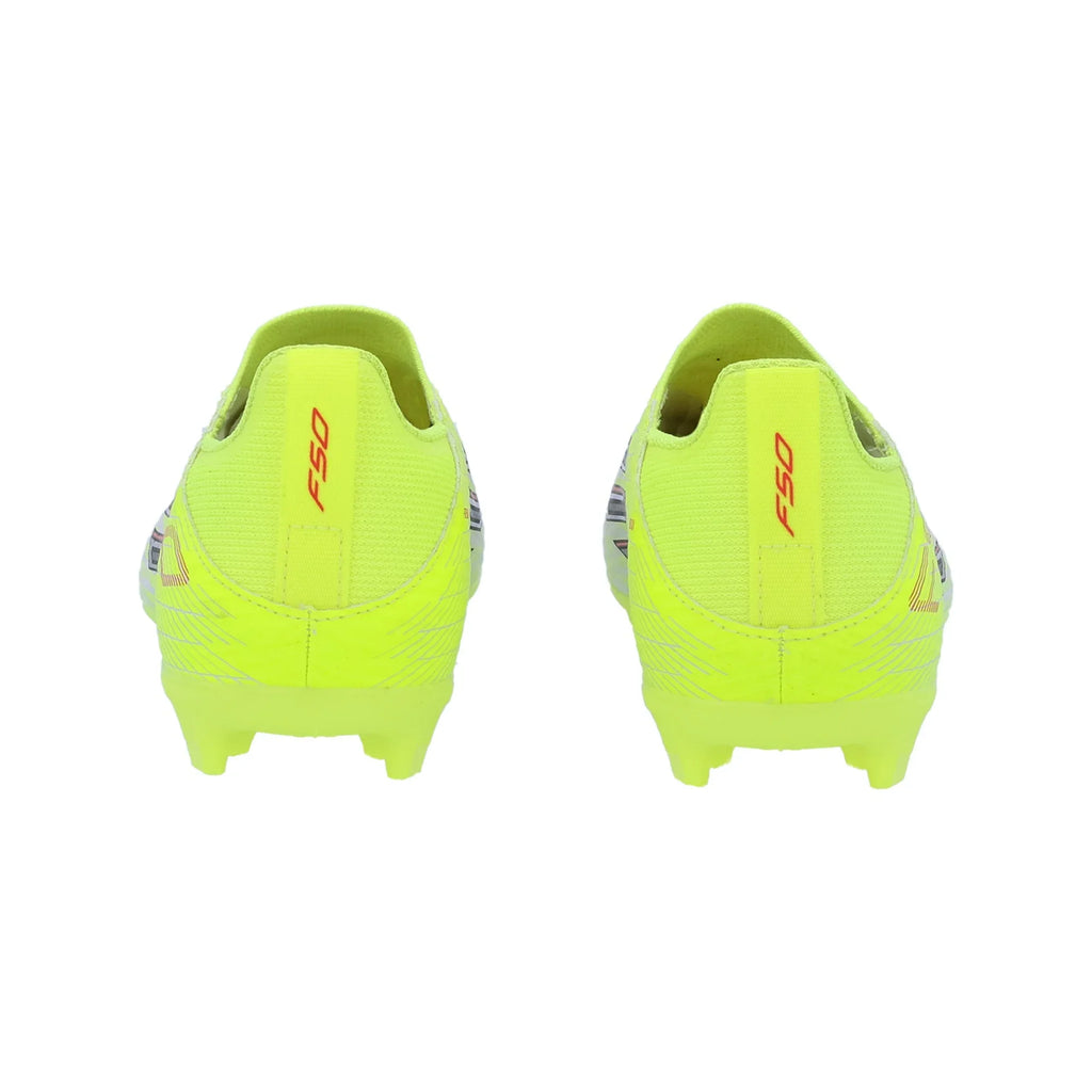 adidas F50 LEAGUE LL FG/MG JR - Solar Yellow/Core Black product image 2, provided for visual reference and product detail