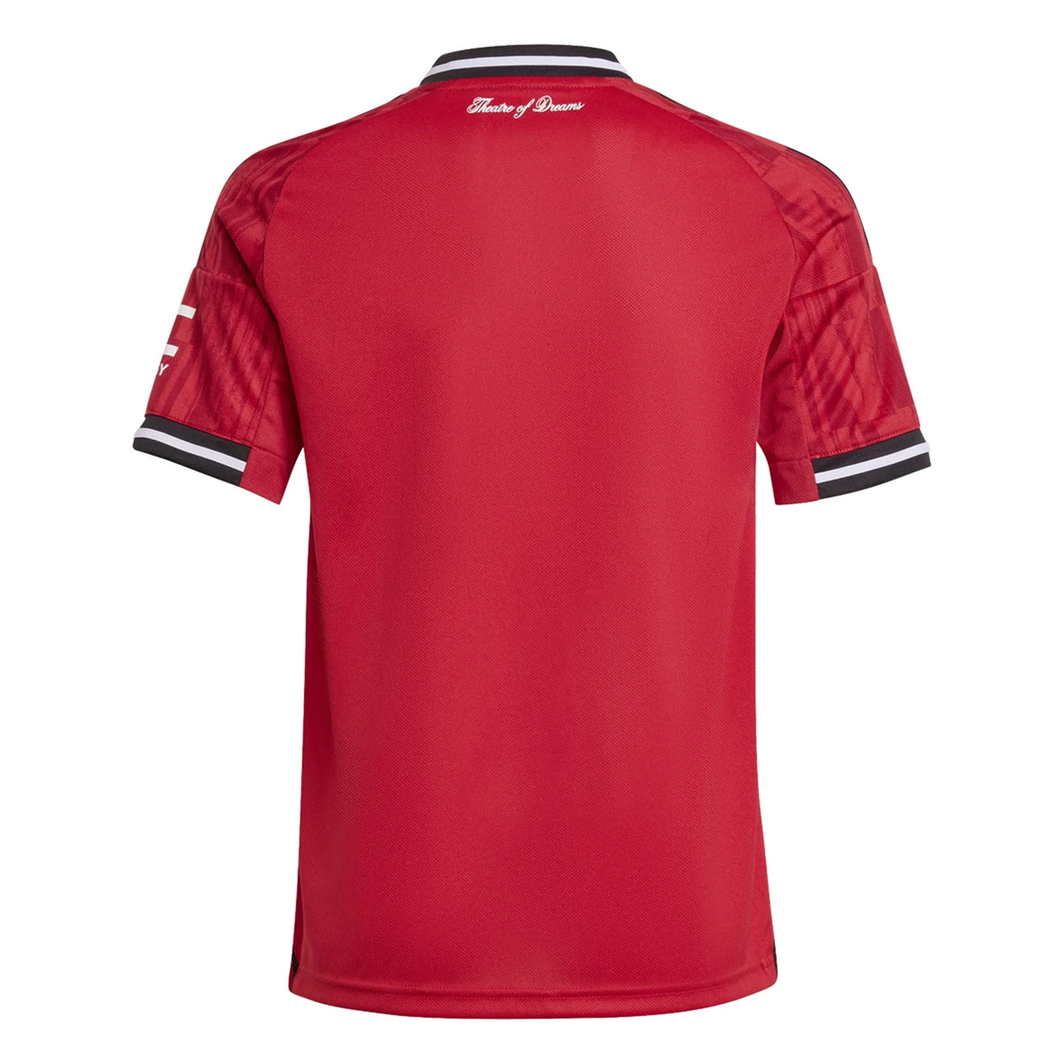 25/26 Manchester United Youth Home Jersey product image 3, provided for visual reference and product detail review