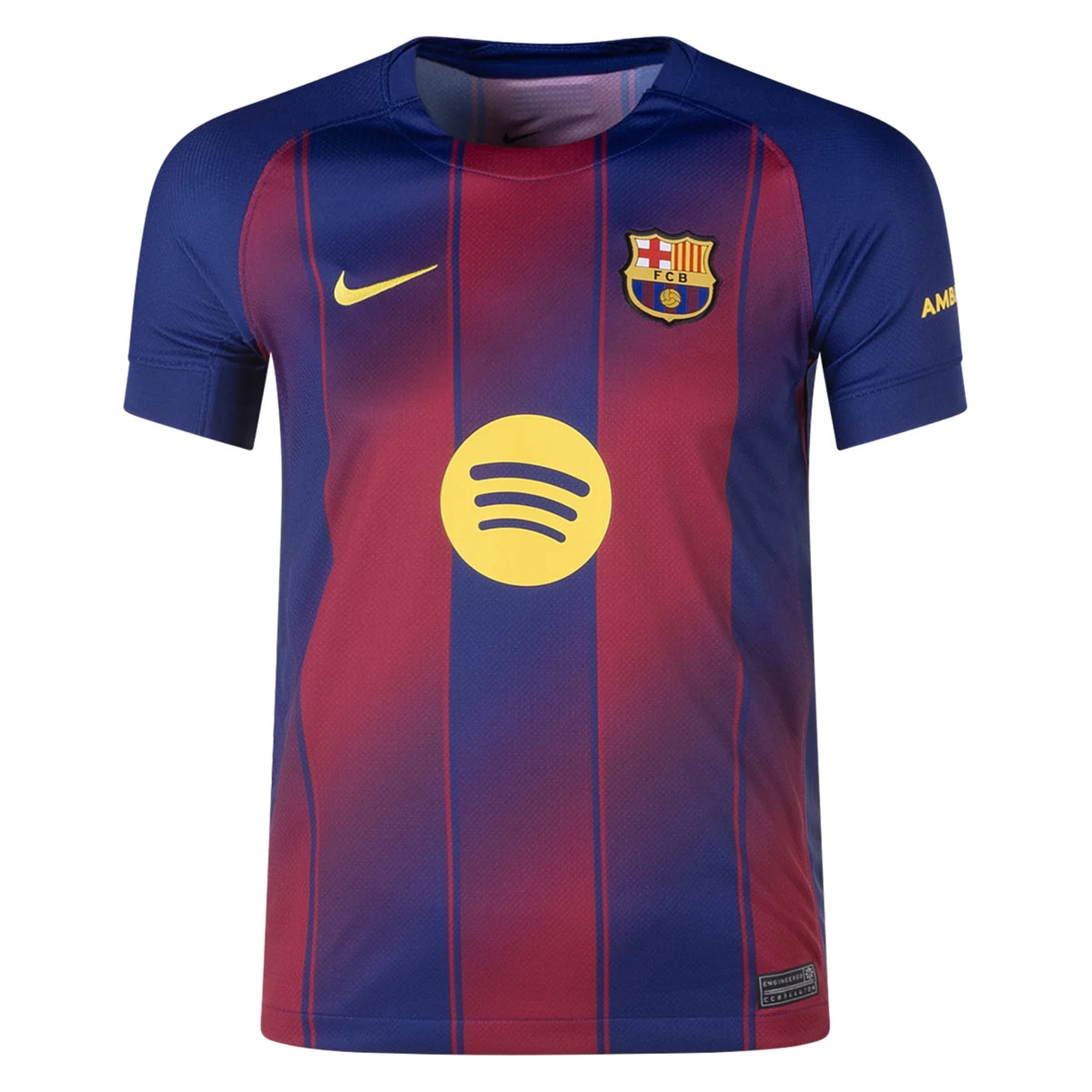 25/26 FC Barcelona Youth Home Jersey product image 1, provided for visual reference and product detail review