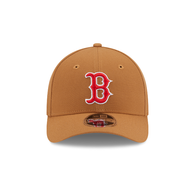 New Era Boston Red Sox 9FORTY M-CROWN Adjustable Hat-Brown product image 3, provided for visual reference and product detail