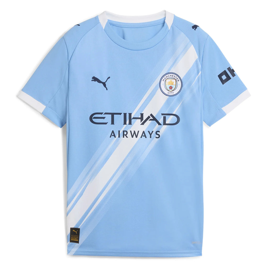 25/26 Manchester City Home Jersey product image 1, provided for visual reference and product detail review