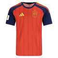 2026 adidas SPAIN HOME JERSEY - FIFA World Cup 26™ Patch product image 1, provided for visual reference and product detail