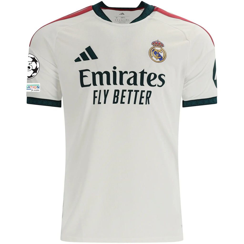 26/27 Real Madrid Mbappe Ucl Home Jersey product image 2, provided for visual reference and product detail review