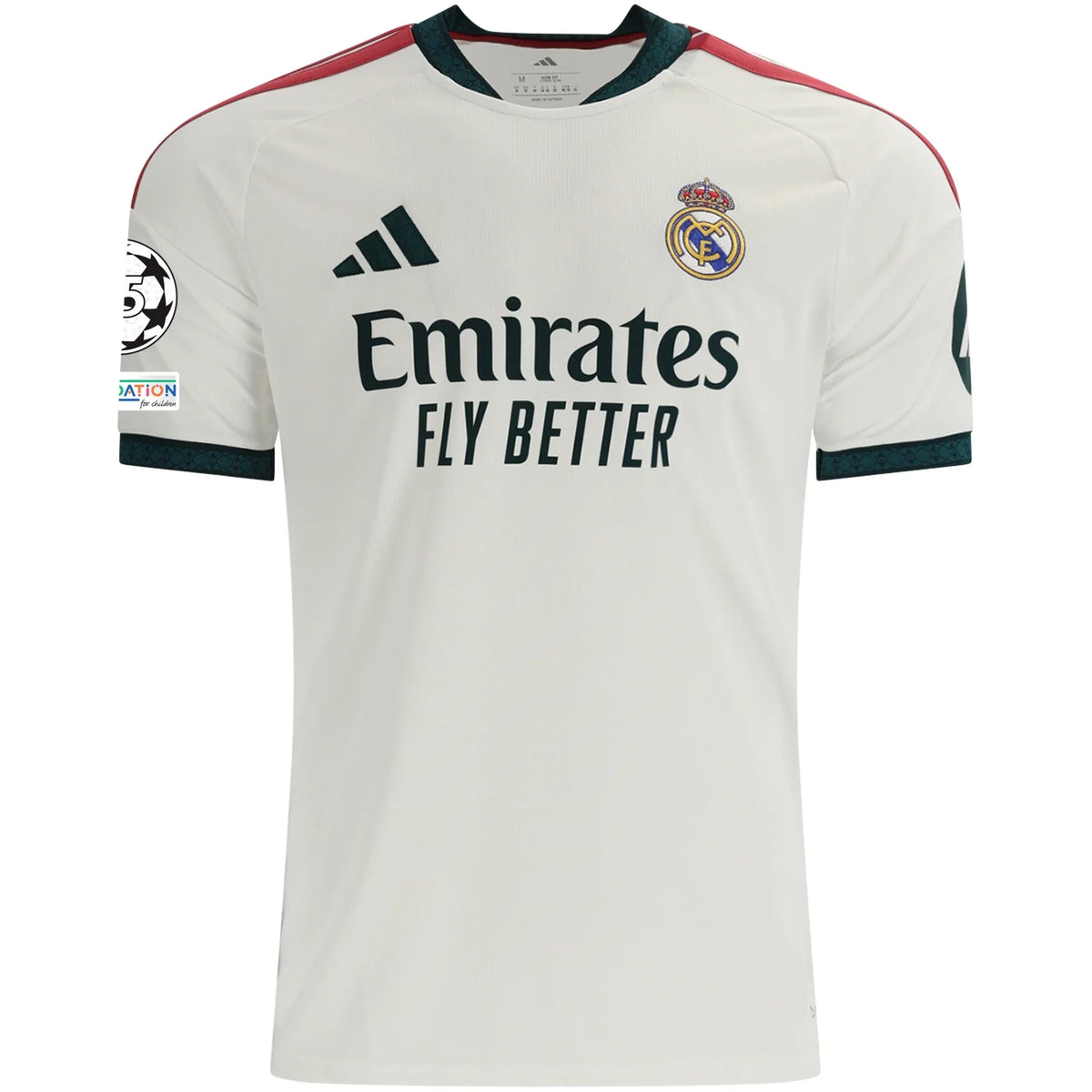 26/27 Real Madrid Mbappe Ucl Home Jersey product image 2, provided for visual reference and product detail review