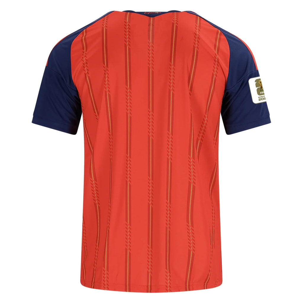 2026 adidas SPAIN HOME JERSEY - FIFA World Cup 26™ Patch product image 2, provided for visual reference and product detail