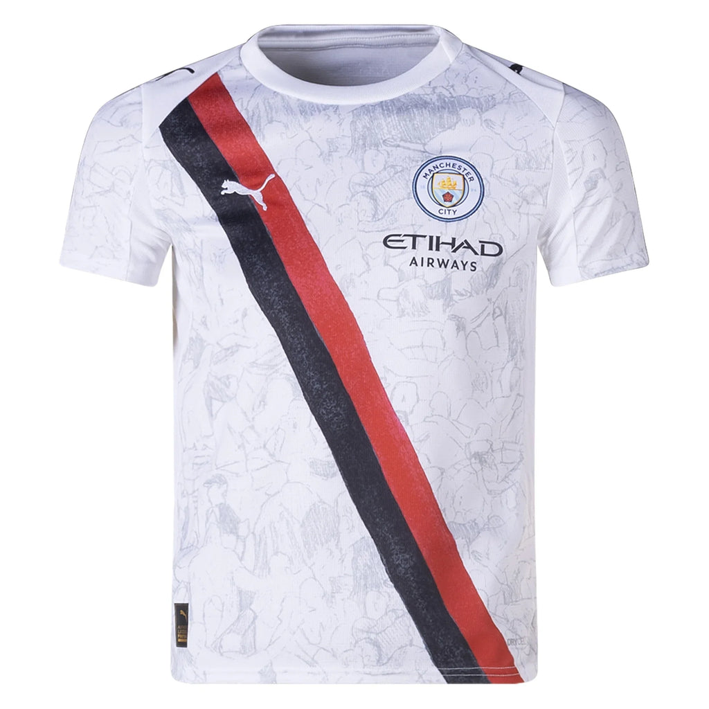 25/26 MANCHESTER CITY KidsSuper CLUB WORLD CUP HAALAND JERSEY product image 2, provided for visual reference and product