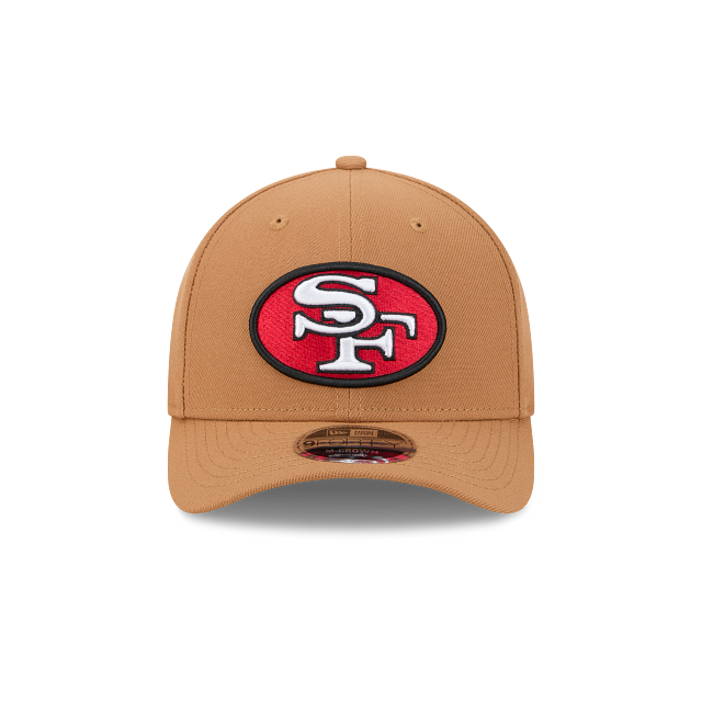 New Era San Francisco 49ers 9FORTY M-Crown Adjustable Hat-Brown product image 3, provided for visual reference and product