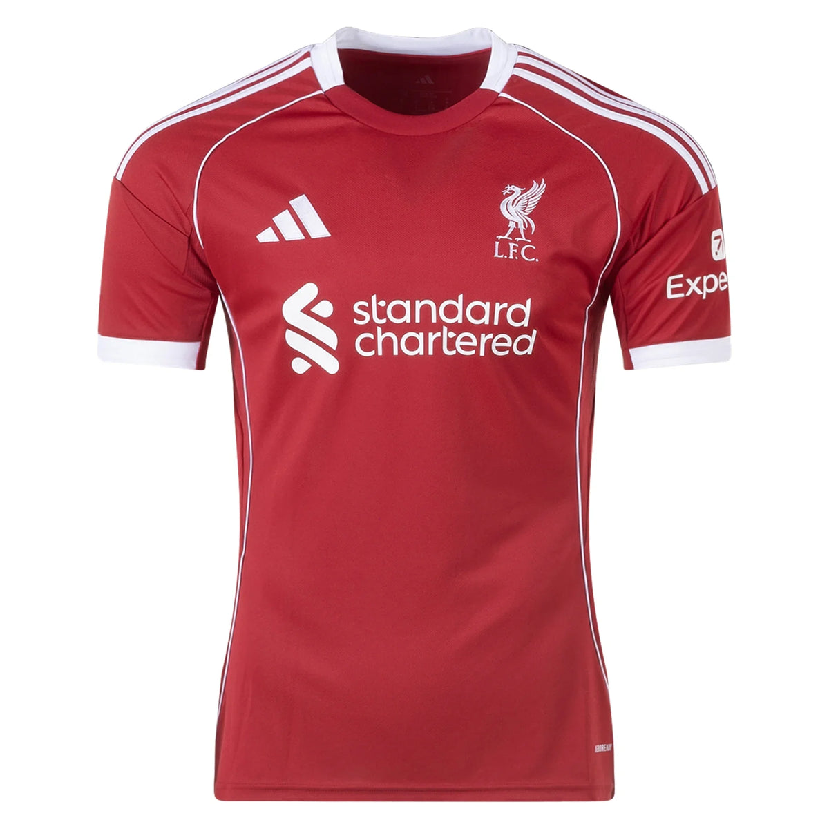 25/26 Liverpool Home Jersey product image 1, provided for visual reference and product detail review