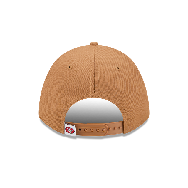 New Era San Francisco 49ers 9FORTY M-Crown Adjustable Hat-Brown product image 6, provided for visual reference and product