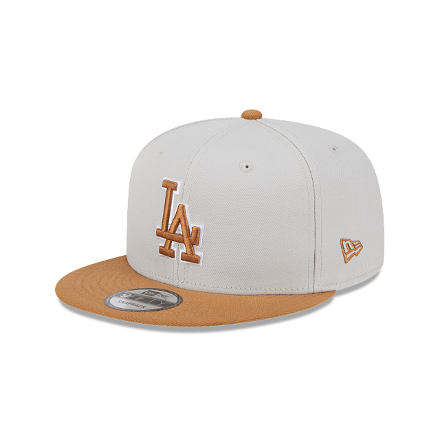 New Era Youth Los Angeles Dodgers Color Pack 9FIFTY Snapback Hat-Stone/Light Bronze product image 2, provided for visual