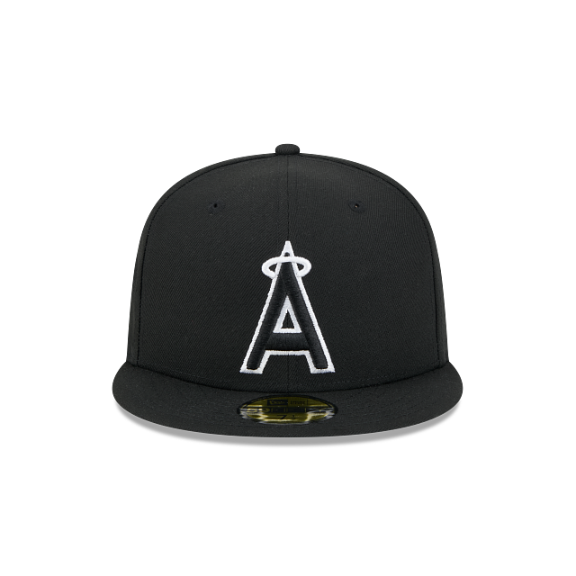New Era Los Angeles Angels Side Patch 2010 All-Star Game 59fifty Fitted Hat-Black/White product image 3, provided for visual