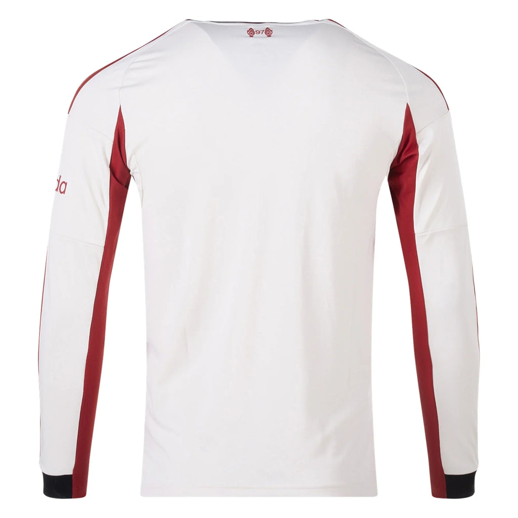 25/26 Liverpool Long Sleeve Away Jersey product image 2, provided for visual reference and product detail review