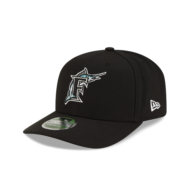 New Era Miami Marlins Alternative Player Replica 9SEVENTY Stretch-Snap Hat product image 2, provided for visual reference