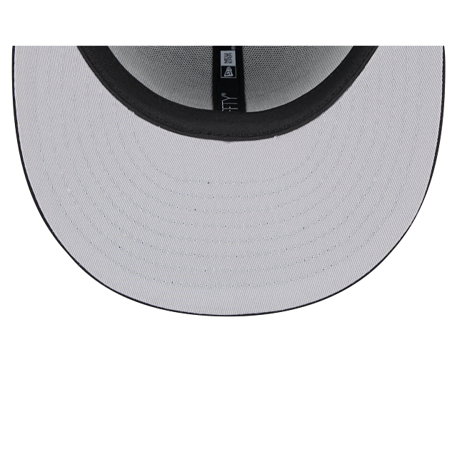 New Era Los Angeles Lakers Western Conference Side Patch 59fifty Fitted Hat-Black/White product image 6, provided for visual