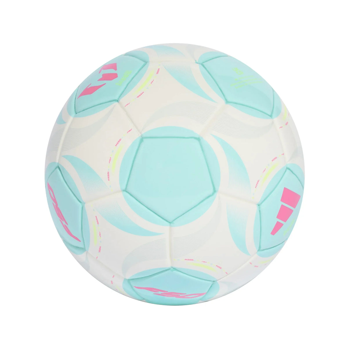 MESSI MINI SOCCER BALL 2025 - White/Blue product image 2, provided for visual reference and product detail review