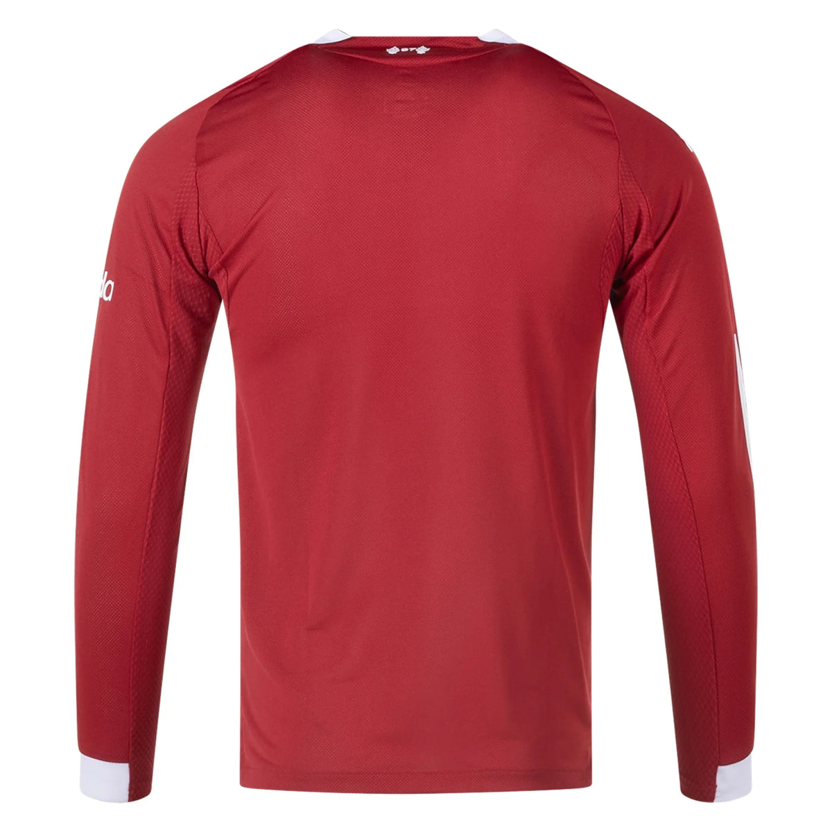 25/26 Liverpool FC Long Sleeve Home Authentic Jersey product image 2, provided for visual reference and product detail review