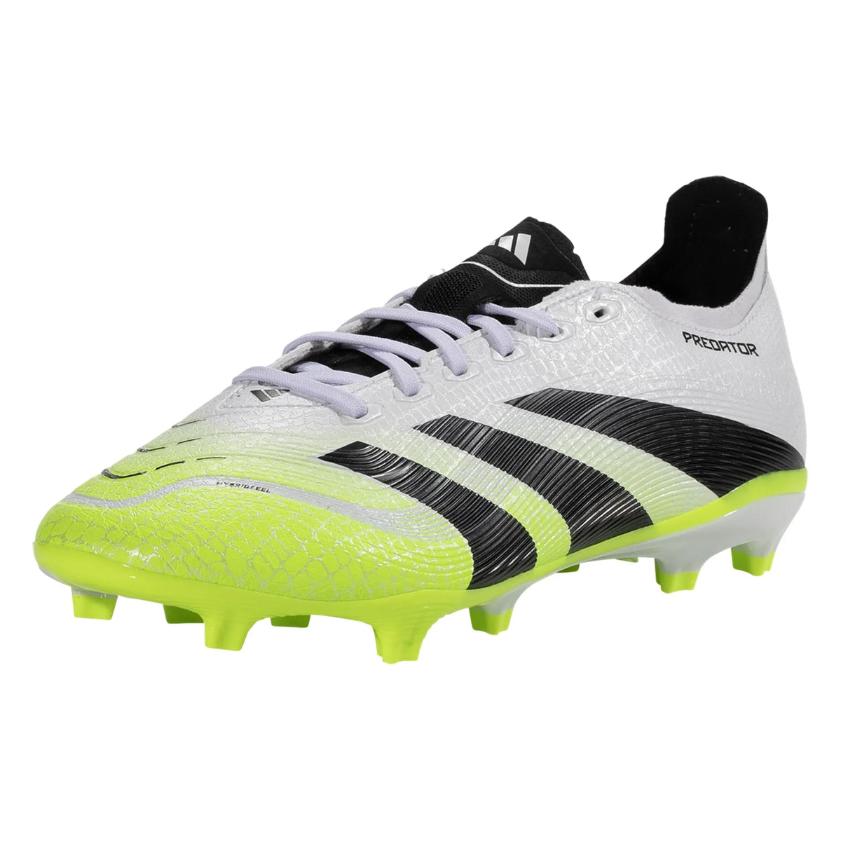 adidas PREDATOR LEAGUE FG/MG - Cloud White/Lucid Lemon product image 1, provided for visual reference and product detail