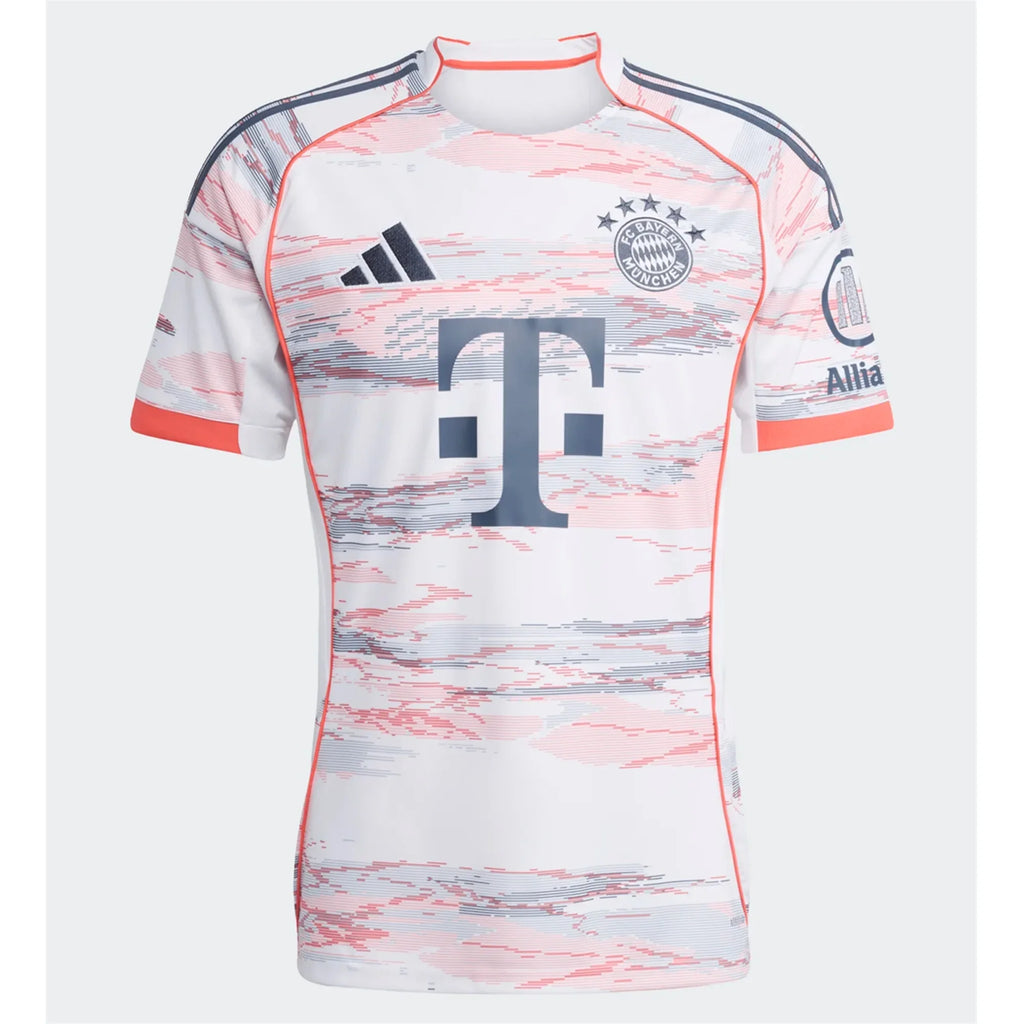 25/26 Bayern Munich Away Jersey product image 1, provided for visual reference and product detail review