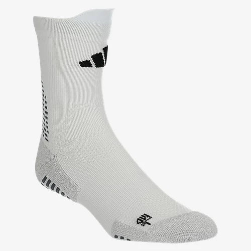 Adidas 5 Star Grip Crew Sock-White product image 1, provided for visual reference and product detail review