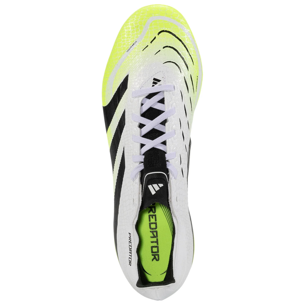 adidas PREDATOR LEAGUE FG/MG - Cloud White/Lucid Lemon product image 2, provided for visual reference and product detail