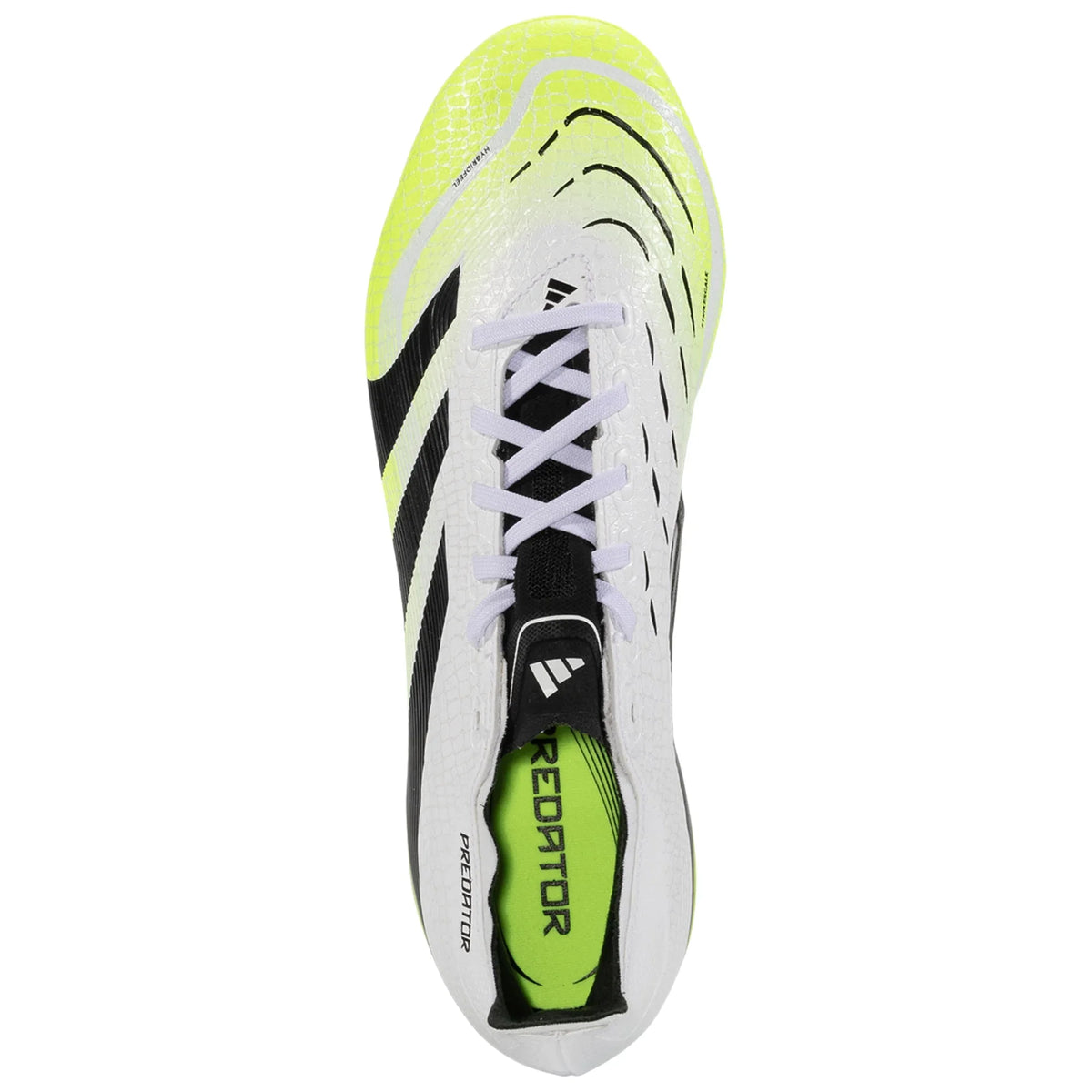 adidas PREDATOR LEAGUE FG/MG - Cloud White/Lucid Lemon product image 2, provided for visual reference and product detail