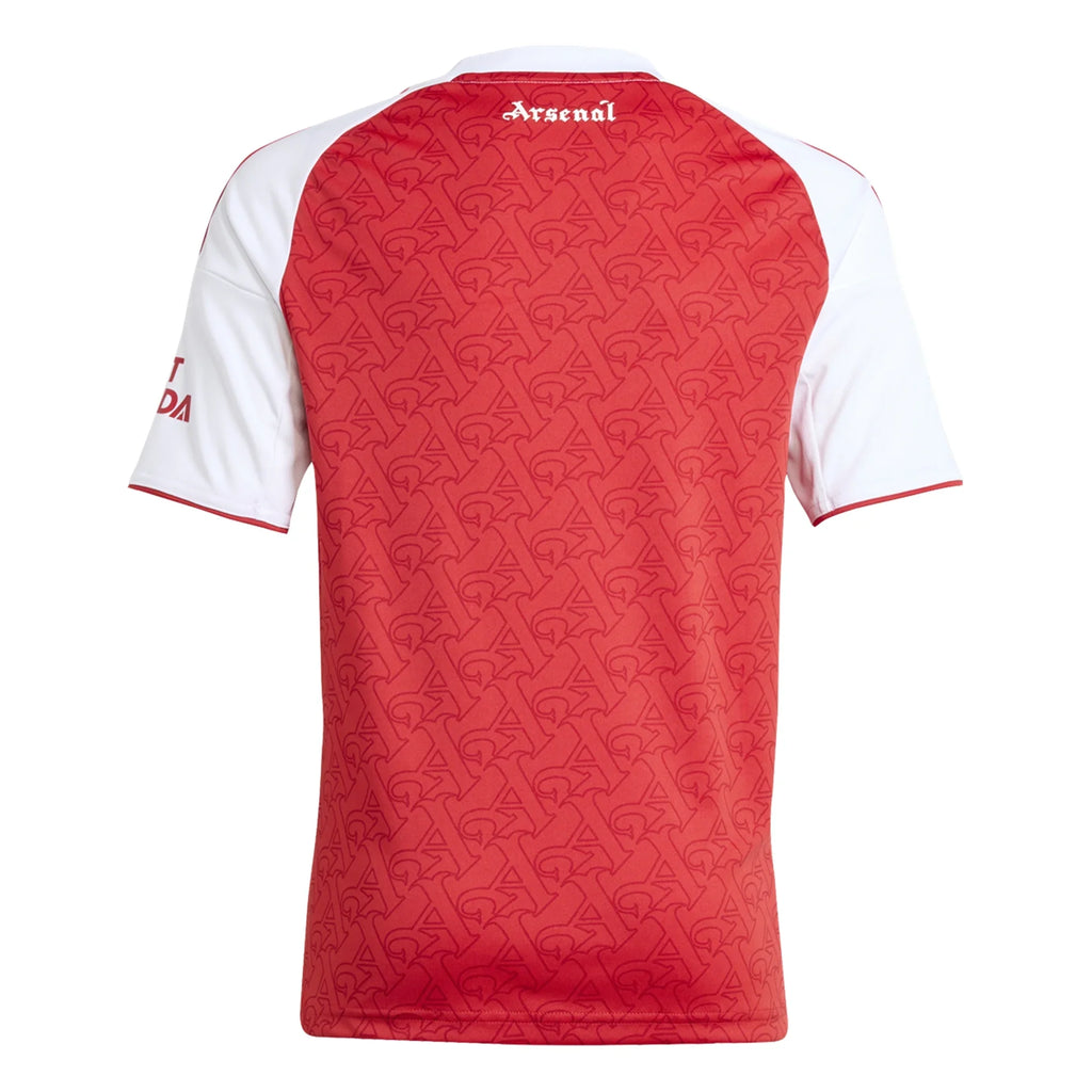 25/26 Arsenal Youth Home Jersey product image 3, provided for visual reference and product detail review