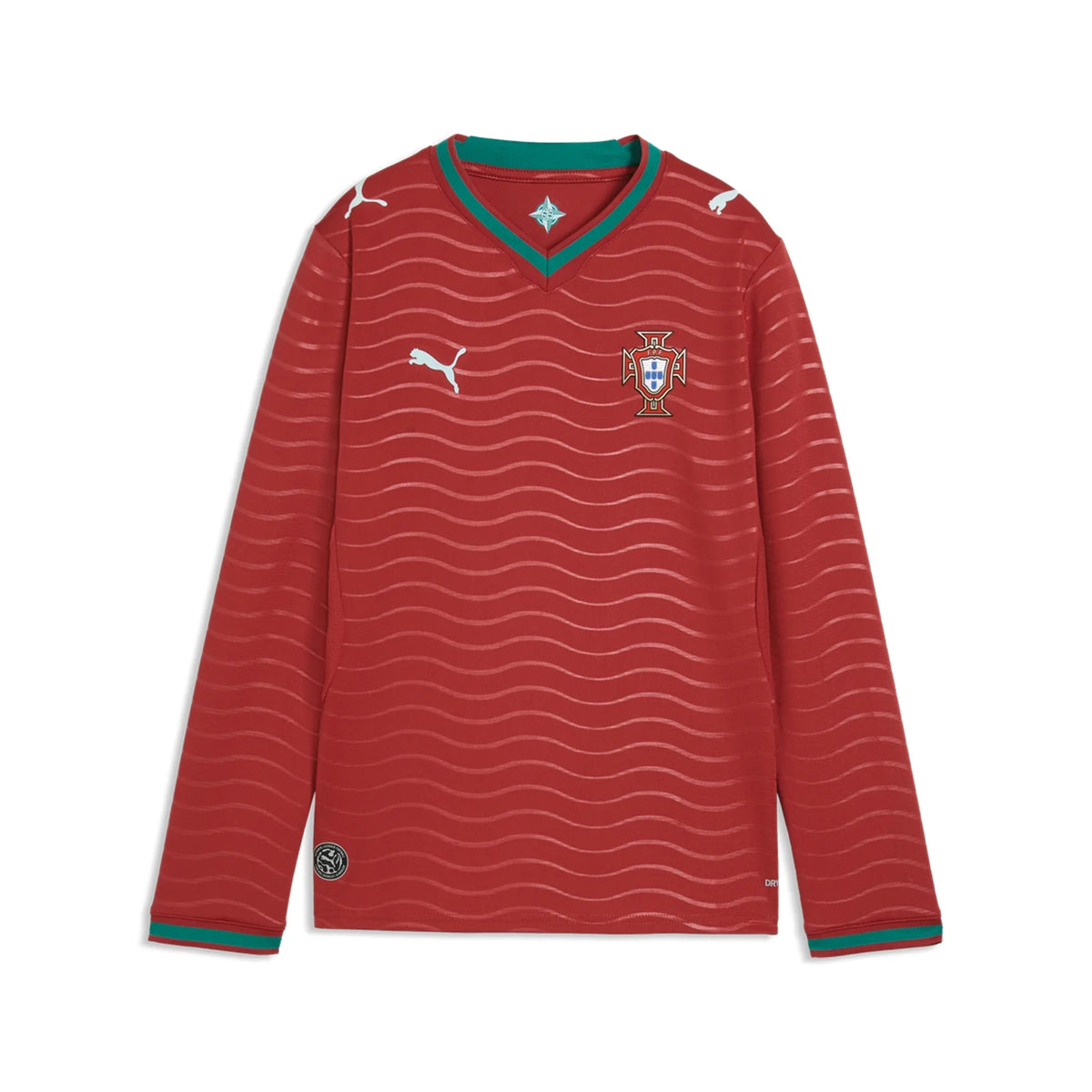 2026 Puma Portugal Home Long Sleeve Jersey product image 1, provided for visual reference and product detail review