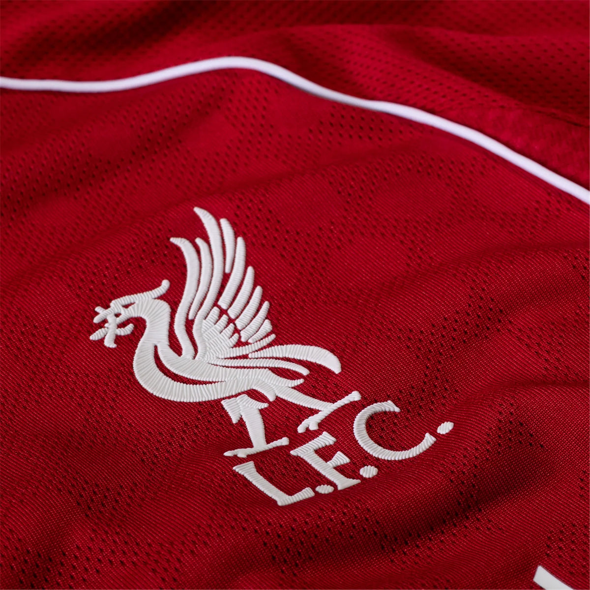 25/26 Liverpool FC Long Sleeve Home Authentic Jersey product image 3, provided for visual reference and product detail review