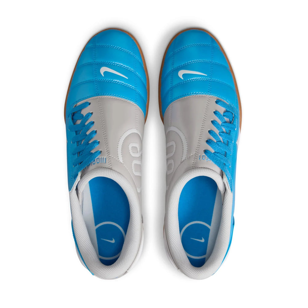 NIKE TOTAL 90 IC INDOOR SOCCER SHOE - University Blue/White Vast Grey product image 2, provided for visual reference and