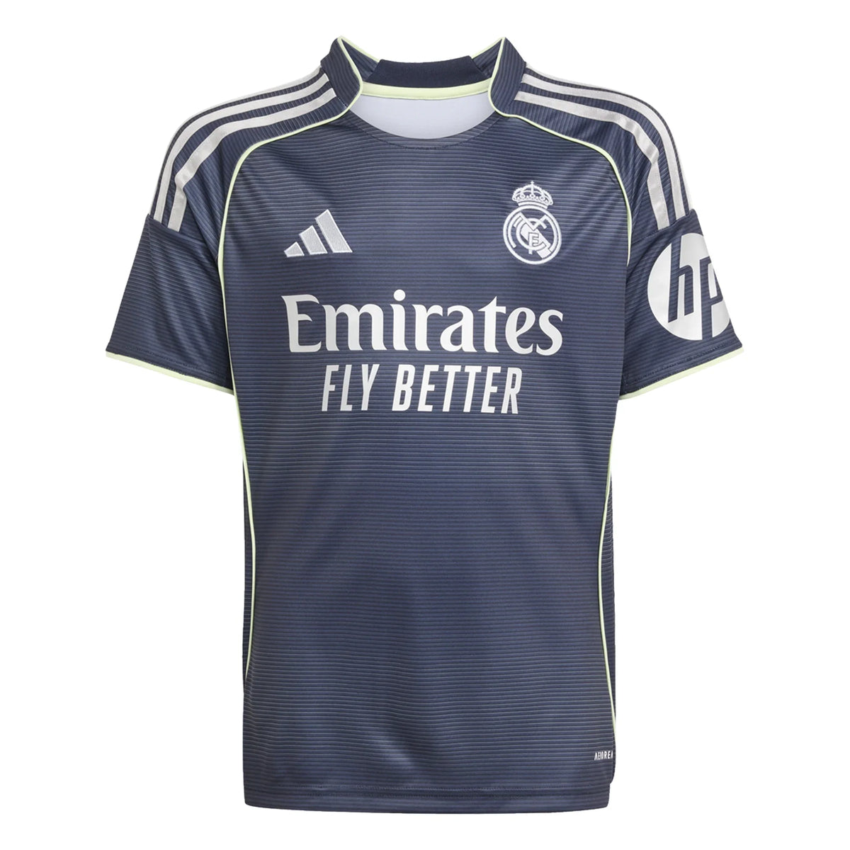 25/26 Real Madrid Youth Away Jersey product image 1, provided for visual reference and product detail review