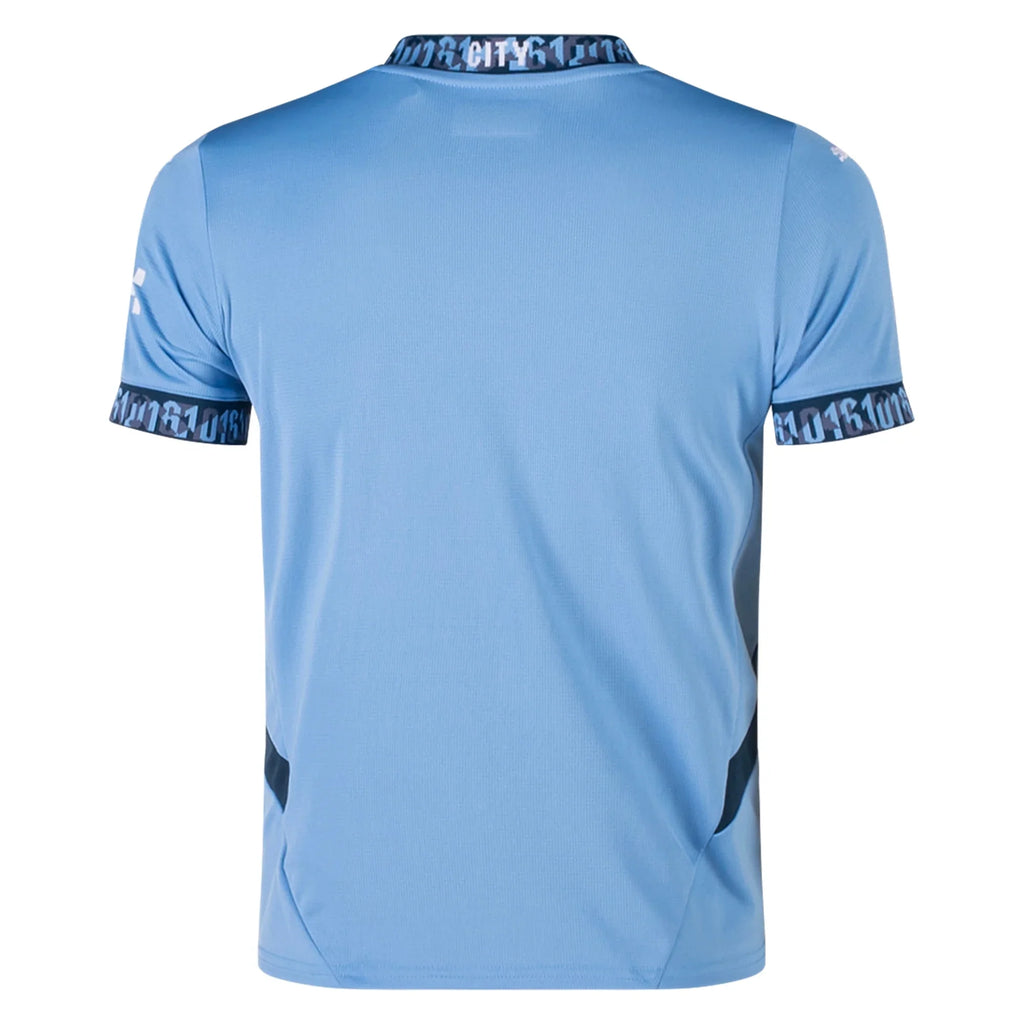 24/25 Manchester City Home Jersey product image 2, provided for visual reference and product detail review