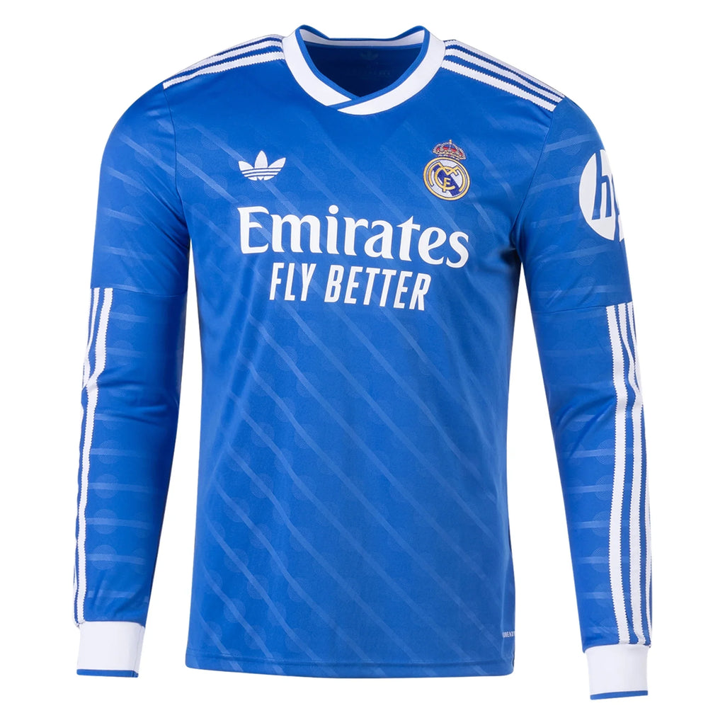 25/26 Real Madrid Long Sleeve Third Jersey product image 1, provided for visual reference and product detail review