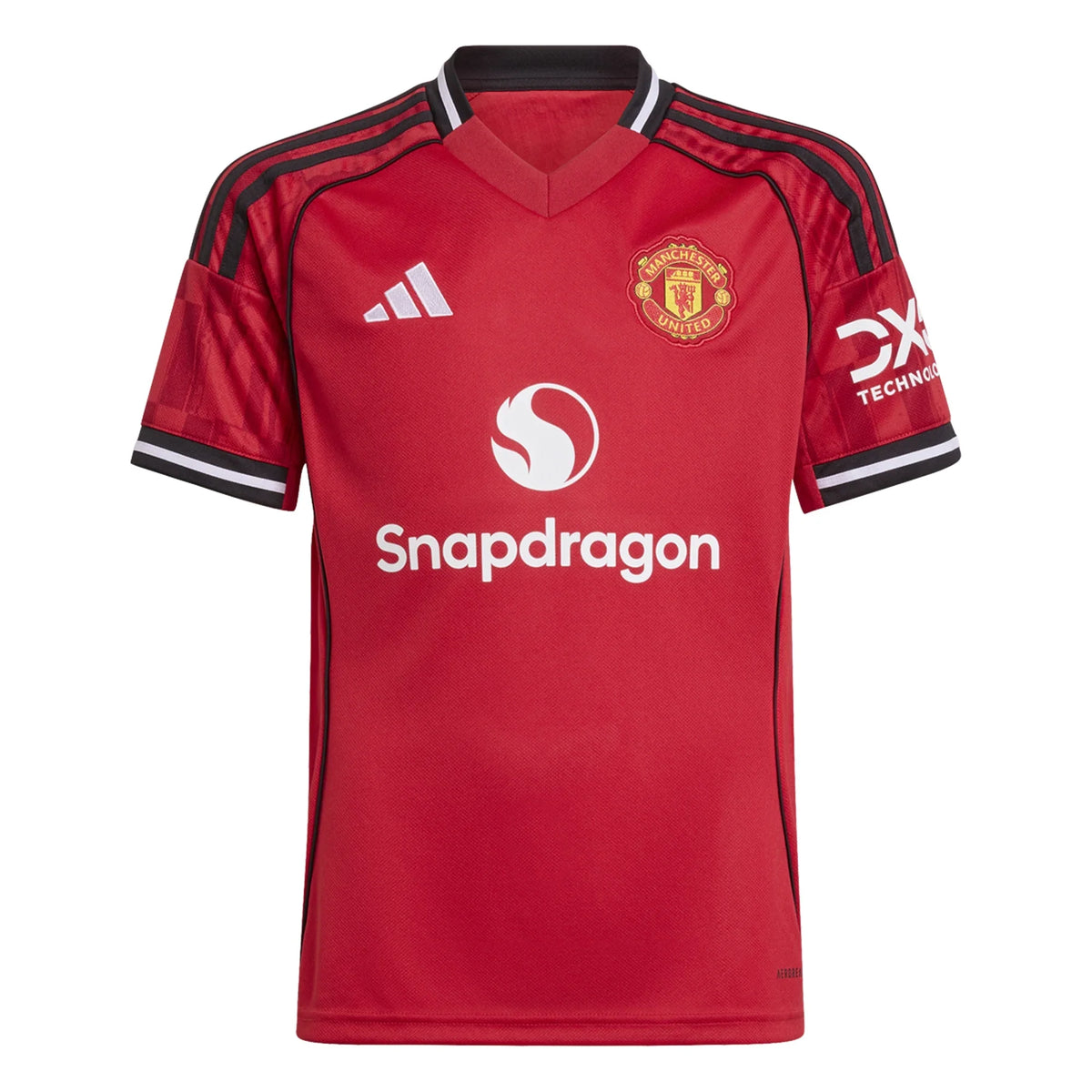 25/26 Manchester United Youth Home Jersey product image 1, provided for visual reference and product detail review