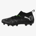 PUMA FUTURE 8 MATCH AG/FG J FG CLEAT - Black/Silver/Green product image 1, provided for visual reference and product detail