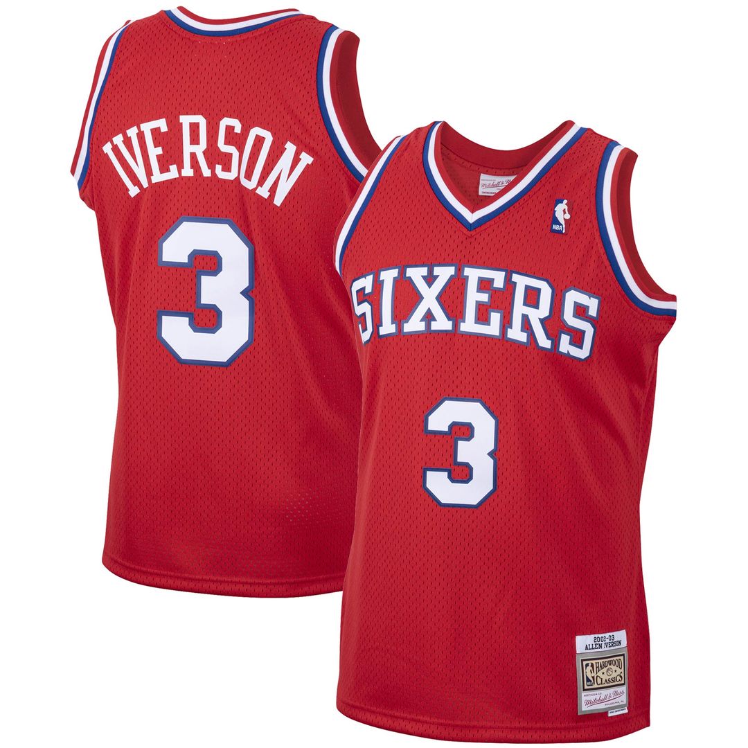 Philadelphia 76ers Allen Iverson Mitchell & Ness 2002/03 product image 1